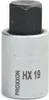 Proxxon  1/2 Steckschlüsseleinsatz HEX 19, 55 mm, 23473 Produktbild-Vorschau 4