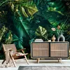 Vlies Fototapete - Emerald Jungle 400x280 cm Blätter Produktbild-Vorschau 1