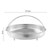 Parní koš 22,5 cm, univerzální kulatý tvar, nerezová ocel, Náhled obrázku produktu 4