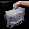 Kurtzy Schuhbox Transparent Plastik Aufbewahrungsbox Schuhe Produktbild-Vorschau 2