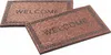 HobbyFun Miniatur Fußmatte Set 2 Stück 3.5x5.5 cm Produktbild-Vorschau 1