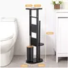 Yorbay Stand WC-Garnitur aus Bambus , mit Produktbild-Vorschau 2