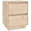 vidaXL Nachttisch 40x35x50 cm Massivholz Kiefer Produktbild-Vorschau 2