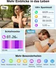 Smartwatch Herren Damen, Blutdruckuhr mit Produktbild-Vorschau 5