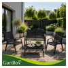 Gardlov 27601 Set da giardino - tavolo, panca, 2 poltrone, Anteprima dell’immagine prodotto 11
