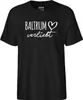 Huuraa Herren T-Shirt Baltrum verliebt XL Black Bio Produktbild-Vorschau 2
