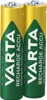 Two VARTA Rechargeable Accu AAA batteries are shown side-by-side against a white background. Voir les images du produit