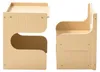 Montessori Tisch- und Stuhlset - Kindersitzgruppe aus Holz Produktbild-Vorschau 9