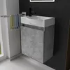 Alpenberger Waschbecken mit Unterschrank Gäste WC 45 cm Produktbild-Vorschau 1