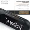 Bearware Radio-réveil avec projecteur 3 niveaux de Voir les images du produit 3