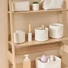 Set von 3 Textil-Körben BOUCLETTE, 14 x 14 x 11 cm Produktbild-Vorschau 2