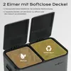 Cestino MAXCRAFT / Cestino a pedale con coperchio soft Anteprima dell’immagine prodotto 3