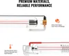 Tuba laserowa CO2 VEVOR 60 W, długość 1250 mm, średnica 55 Podgląd zdjęcia produktu 6
