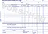 A form for recording travel expenses. Produktbild-Vorschau