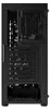 The back view of a black computer case. Podgląd zdjęcia produktu