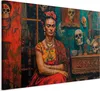 Tableaux muraux XXL Frida Kahlo 120x80 cm 1 pièce  Voir les images du produit 1
