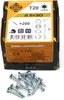 FORTE Tools Univerzální šroub do dřeva 4,5 x 30 mm T20 200 Náhled obrázku produktu 7