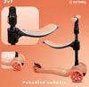 Detská trojkolka 3v1 LED Flash marhuľová Sun Baby scooter Náhľad obrázku produktu 9