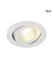 SLV 161271 CONTONE Downlight schwenkbar rund weiss 13W LED Produktbild-Vorschau 1