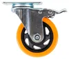 4X Roulettes Pivotantes | Roues 100Mm 460Kg Avec Frein Voir les images du produit 4