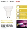 Chytrá LED žárovka GoSmart MR16 / GU10 / 4,8 W (35 W) / 400 lm / RGB / stmívatelná /Zigbee Anteprima dell’immagine prodotto
