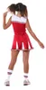 Zombie cheerleader kostuum voor dames, maat M/L, maat: M Productafbeelding-voorbeeld 2