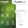 LUMILED GU10 LED Lampe PAR16 8W ersetzt 75W 800lm 3000K Produktbild-Vorschau 2