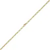 3mm-Plattenkette-585-Gelbgold-50cm Produktbild-Vorschau