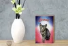 Holzschild Katze 18x12cm Ocicat Wanddeko Produktbild-Vorschau 5