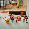 LEGO NINJAGO Kais Sturmreiter-Mech - Fliegendes Motorrad Produktbild-Vorschau 6