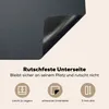KitchenYeah© Herdabdeckplatte Metallic-Druck - Grau - Produktbild-Vorschau 5