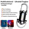 2 Stück Superhelle Mini Schlüsselanhänger Taschenlampe Produktbild-Vorschau 2