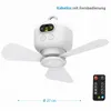 USB Ventilator mit Licht 8000mAh Akku Ventilator Hängender Produktbild-Vorschau 4