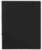 A plain black binder is shown. Produktbild-Vorschau