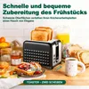 Toaster 2 Scheiben, Toaster mit Produktbild-Vorschau 2