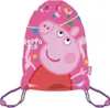 Peppa Pig 33x44 Cm Turnbeutel Rosa  Rosa One Size Produktbild-Vorschau 1