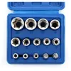 A set of 14 Torx sockets in a blue plastic case. Anteprima dell’immagine prodotto