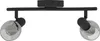 POLLICA Spot - L36,5 x B16,5 cm - schwarz - 2X28W exkl. - Produktbild-Vorschau 2