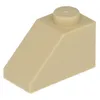 LEGO® 2x1 Dachsteine Schrägsteine Hellbeige für Dach - 3040 Produktbild-Vorschau 3