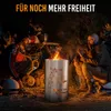 Feuertonne / Feuerkorb mit Motorrad Motiv - Born to be wild Produktbild-Vorschau 6