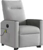 vidaXL Massagesessel mit Aufstehhilfe Elektrisch Wolkengrau Produktbild-Vorschau 3