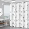 Duschvorhang Anti-Schimmel 180x200cm,Wasserdichter Produktbild-Vorschau 1