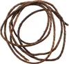 Lederarmband - Lederschnur - Lederband - geflochten - braun Produktbild-Vorschau 1