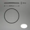 Briloner LED Panel Slim Ø 48 cm, weiß, ultraflach Produktbild-Vorschau 5