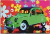 ARTland Leinwandbild Citroën 2CV grün Größe: 120x80 cm Produktbild-Vorschau 1