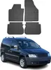 2003-2020 VW Caddy podlahové rohože gumové černé 4 ks Náhled obrázku produktu 12