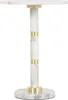 Odkládací stolek Home ESPRIT White Gold 41 X 41 X 58 CM Náhled obrázku produktu 2