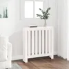 vidaXL Kryt radiátora biely 79,5x19x84 cm Borovicový masív Náhľad obrázku produktu 2