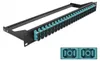 DeLOCK 19″ LWL Patchpanel 24 Port SC Duplex aqua, Faser, Produktbild-Vorschau 1
