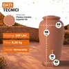 GARANTIA anfora set completo 240 litri terracotta incl. Anteprima dell’immagine prodotto 3
